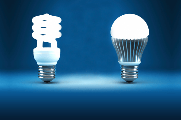 Sử dụng đèn LED hiện đại tiêu thụ ít điện hơn