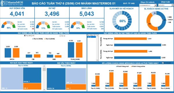 Báo cáo thường thiên về việc phân tích chuyên sâu