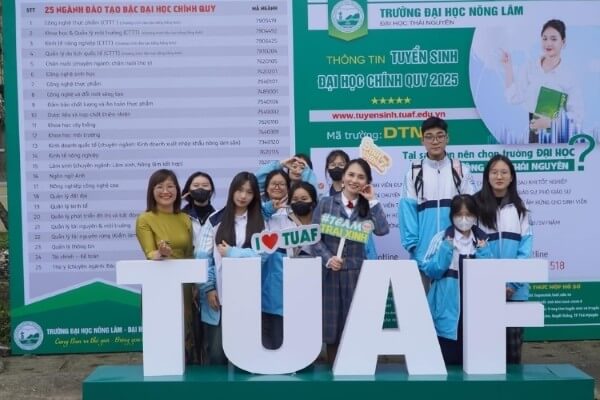 Đại học Nông Lâm Thái Nguyên áp dụng nhiều phương thức tuyển sinh đồng thời