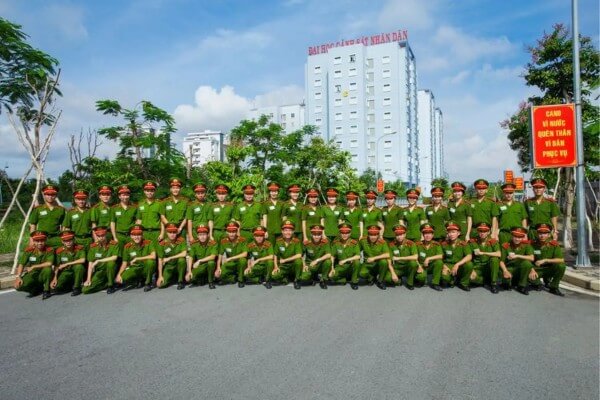 Điểm chuẩn Đại học Cảnh sát Nhân dân nằm trong nhóm cao trong nhiều năm