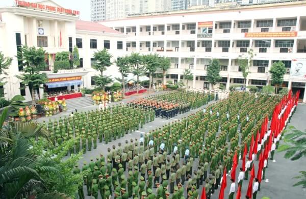 Điểm chuẩn tính theo quy định của Bộ Công an