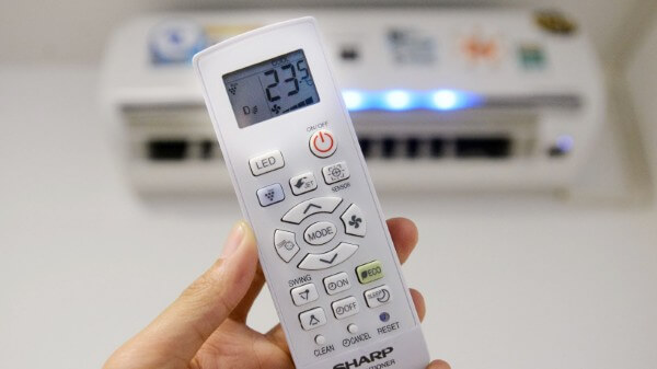 Bật điều hòa ở mức nhiệt lý tưởng từ 25–27°C
