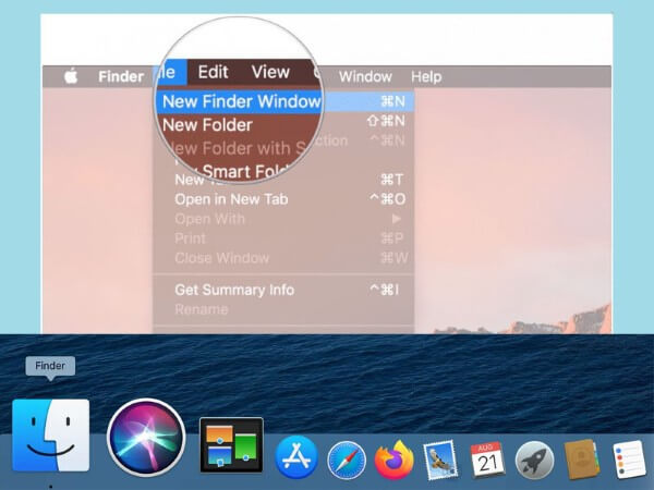 Mở lại cửa sổ Finder mới hoặc nhấn phím tắt Command + Option + Esc