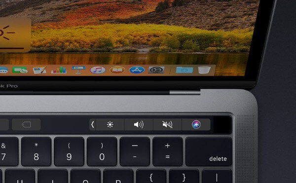 Các mẫu MacBook Pro sử dụng thanh Touch Bar không còn phím F5