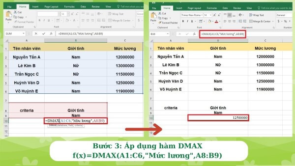 Bổ sung thêm cột điều kiện