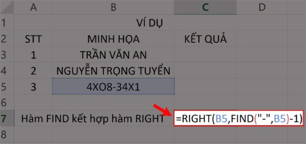 Nhập công thức