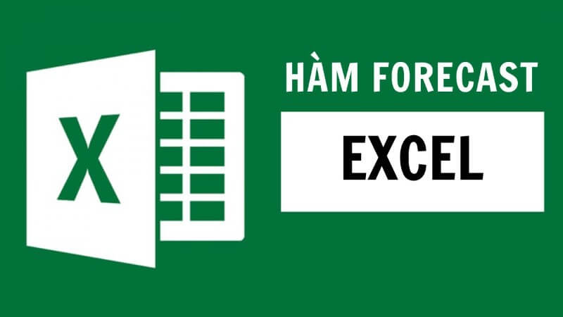 Hàm FORECAST dự đoán một giá trị trong tương lai dựa trên các dữ liệu đã có trước