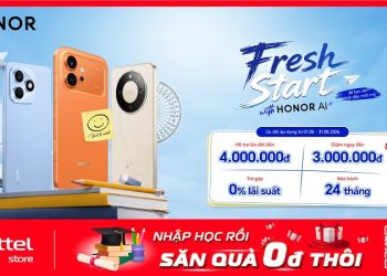 Fresh Start With HONOR AI: Ưu đãi tháng 8 tại Viettel Store hỗ trợ lên đời tới 4 triệu, giảm ngay đến 3 triệu