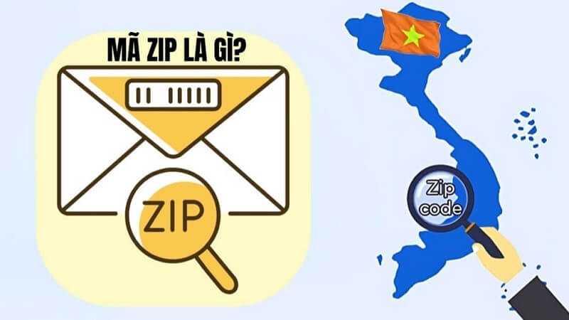 Mã bưu chính zip code do cơ quan bưu chính quy định