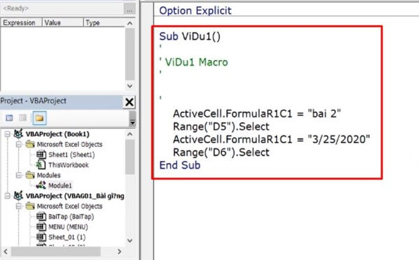 Excel hỗ trợ thiết lập Macro tự động kích hoạt