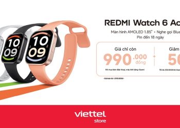Viettel Store mở bán Redmi Watch 6 Active giá chỉ còn 990.000đ