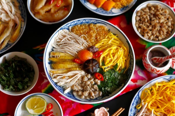 Bún thang của người Hà Nội xưa