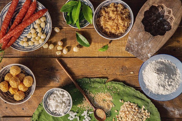 Những nguyên liệu làm nhân bánh Trung thu phổ biến