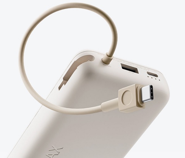 Thiết kế tích hợp cáp USB-C tiện lợi
