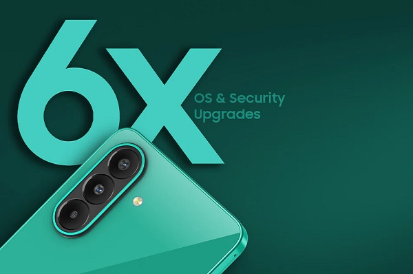 Galaxy F70 Pro 5G được cam kết cung cấp 6 bản cập nhật Android lớn và 6 năm cập nhật bảo mật