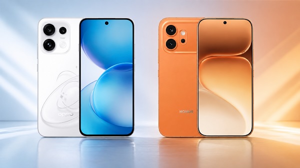 So sánh OPPO Reno16 F 5G và HONOR 600 5G