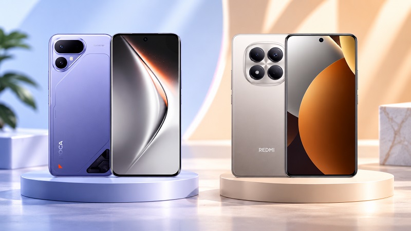So sánh TECNO Pova Curve 2 với Redmi Note 15 Pro