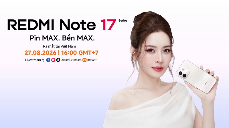 Sự kiện ra mắt Redmi Note 17 Series