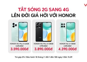 Tắt sóng 2G sang 4G: Lên đời giá hời với HONOR, sẵn sàng kết nối thế hệ mới