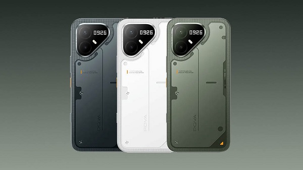 Ba màu phiên bản màu sắc của Pova 8 Pro