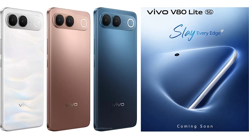 Thiết kế Vivo V80 Lite 5G