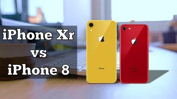 So sánh iPhone XR và iPhone 8