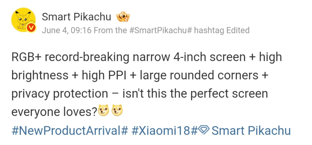 Xiaomi 18 Pro rò rỉ