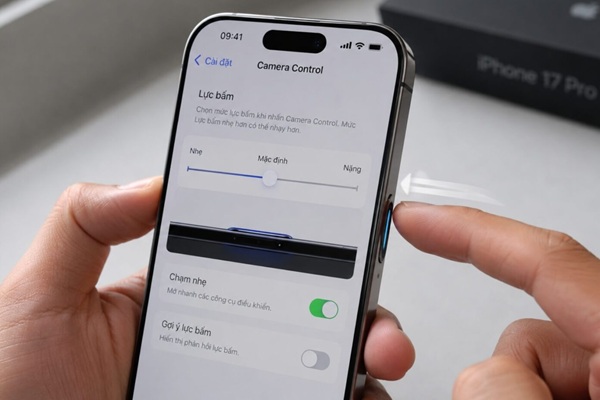 Tùy chỉnh Camera Control và ghi hình kép (Dual Capture)