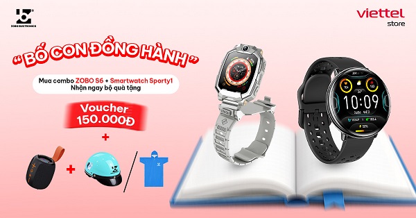 Combo 2 – Bố con đồng hành