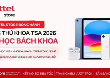 Viettel Store đồng hành cùng thủ khoa TSA 2026 Đại học Bách khoa Hà Nội – Chào năm học mới, khởi đầu hành trình công nghệ
