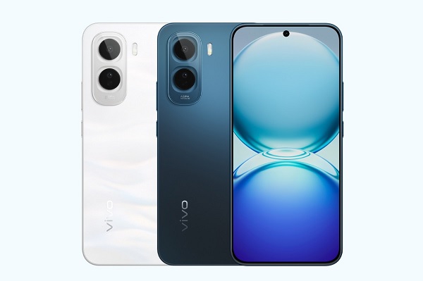 Vivo V70 Lite 4G có hai tùy chọn màu Xanh lam và Trắng