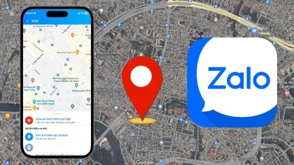 Cách xác định vị trí điện thoại qua Zalo