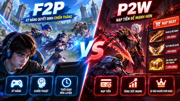 Nhận diện ranh giới mong manh giữa F2P với Pay to win (P2W)