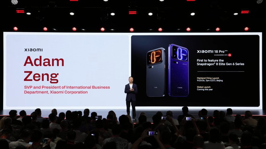 Xiaomi 18 Pro Max là một trong những thiết bị tiên phong tích hợp chip Snapdragon 8 Elite Gen 6 Series