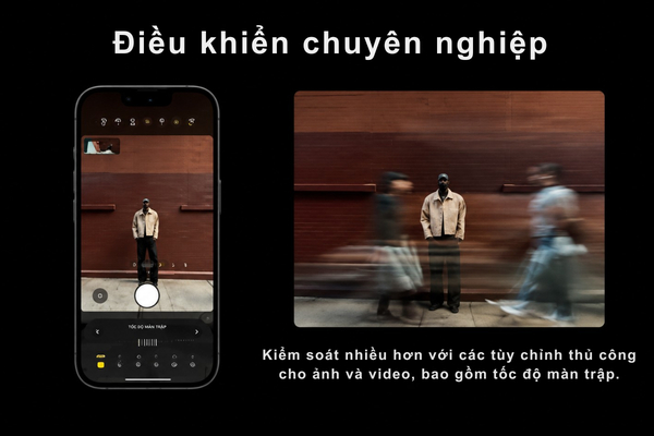 Điều khiển Pro Controls trên iPhone 18 Pro