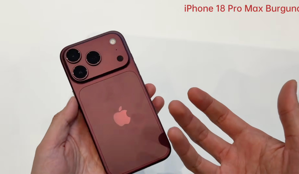 Độ bám vân tay trên iPhone 18 Pro Max (Youtube Street Food Ice)