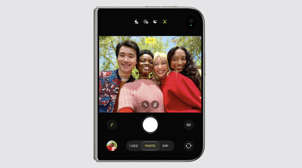 Ảnh chụp nhóm trên iPhone Duo