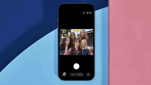 Bạn có thể điều chỉnh tỉ lệ khung hình với iPhone 18 Pro Center Stage