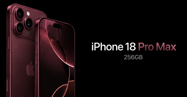 iPhone 18 Pro Max màu Đỏ Burgundy 256GB