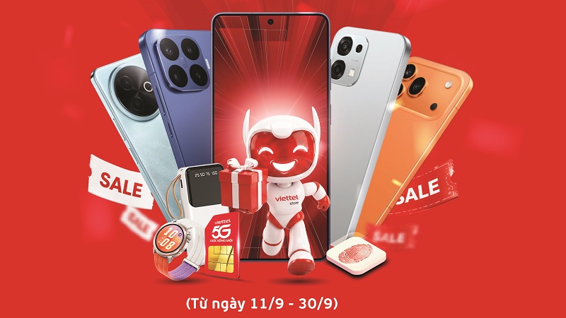 Khai trương 2 siêu thị Viettel Store mới tại Yên Hòa và Tây Hồ, Hà Nội: Smartphone giảm đến 8 triệu, phụ kiện giá chỉ từ 29K