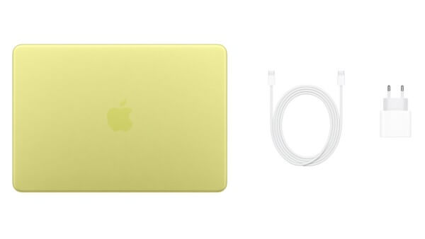 MacBook Neo đi kèm bộ phụ kiện sạc USB-C 20W và cáp sạc USB-C dài 1,5 m