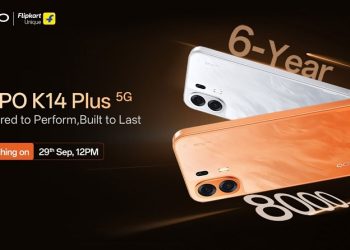 OPPO K14 Plus ra mắt ngày 29/9, xác nhận pin 8.000mAh và màn hình AMOLED 144Hz