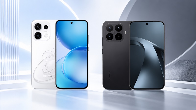 So sánh OPPO Reno16 F 5G và Xiaomi 17T