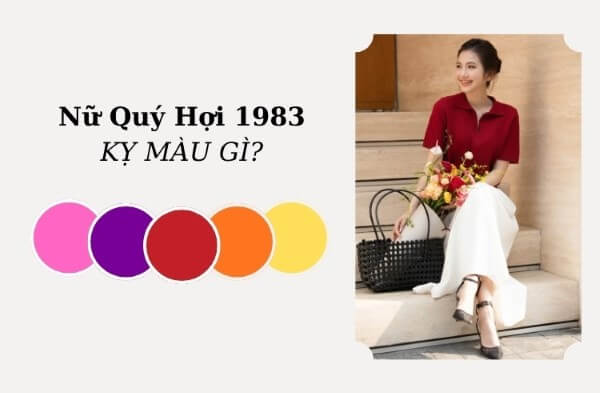 Những màu tương khắc của người sinh năm 1983