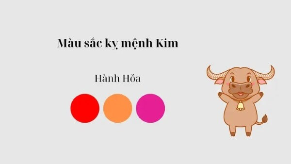 Người sinh năm 1985 kỵ những màu đỏ, hồng và cam
