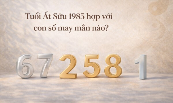 Những con số may mắn cho tuổi 1985
