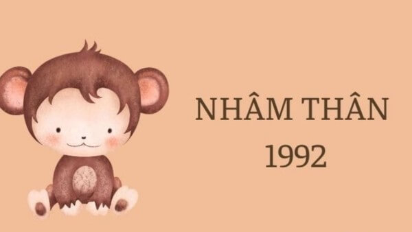 Người sinh năm 1992 là tuổi Nhâm Thân, thuộc mệnh Kim