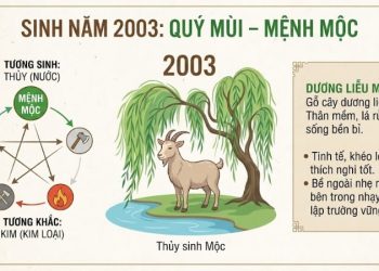 Sinh năm 2003 hợp màu gì? Giải mã màu may mắn tuổi Quý Mùi năm 2027
