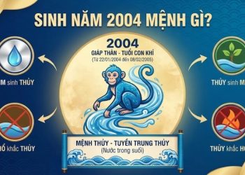 Sinh năm 2004 hợp màu gì? Giải mã màu may mắn tuổi Giáp Thân năm 2027