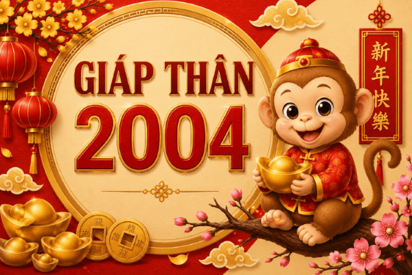 Những con số may mắn cho tuổi 2004